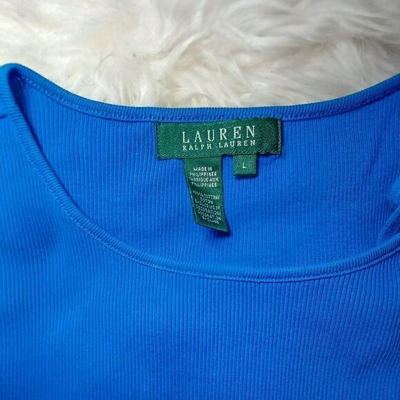 Lauren Ralph Lauren short sleeve blouse Size L - Picture 5 of 8